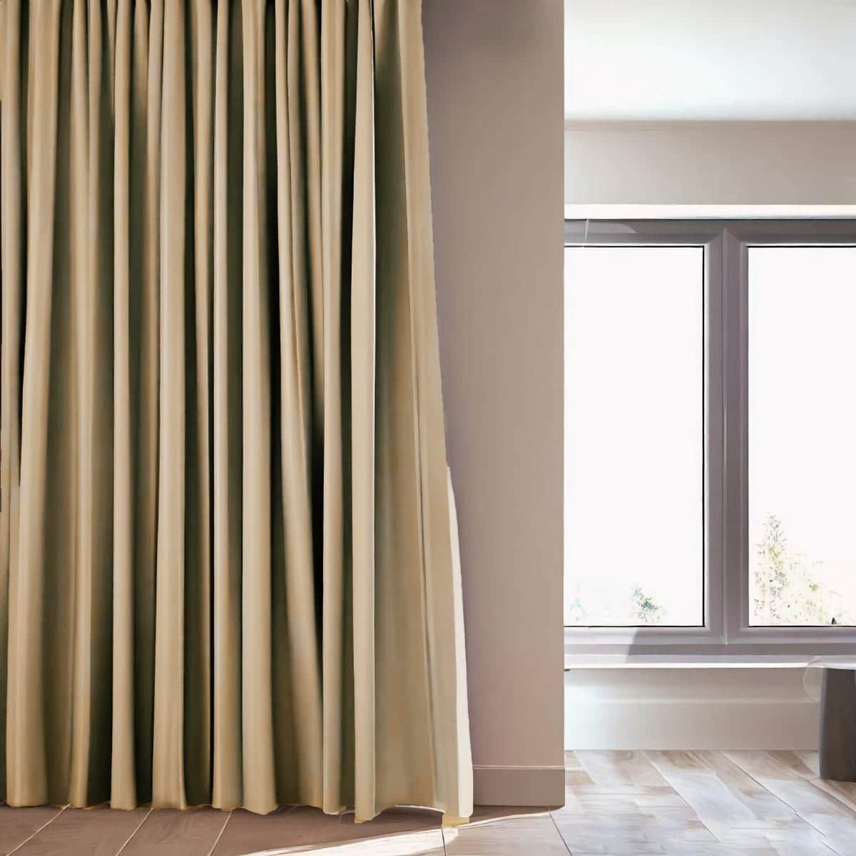 Nachtvorhang beige Bild 2