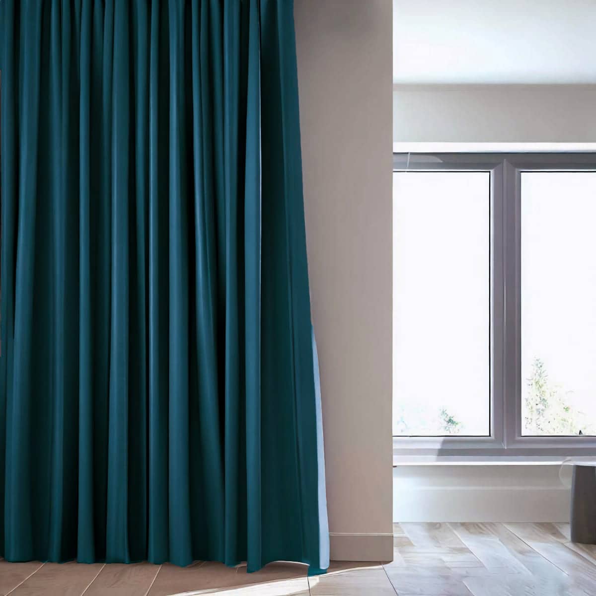Nachtvorhang petrolblau Bild 2