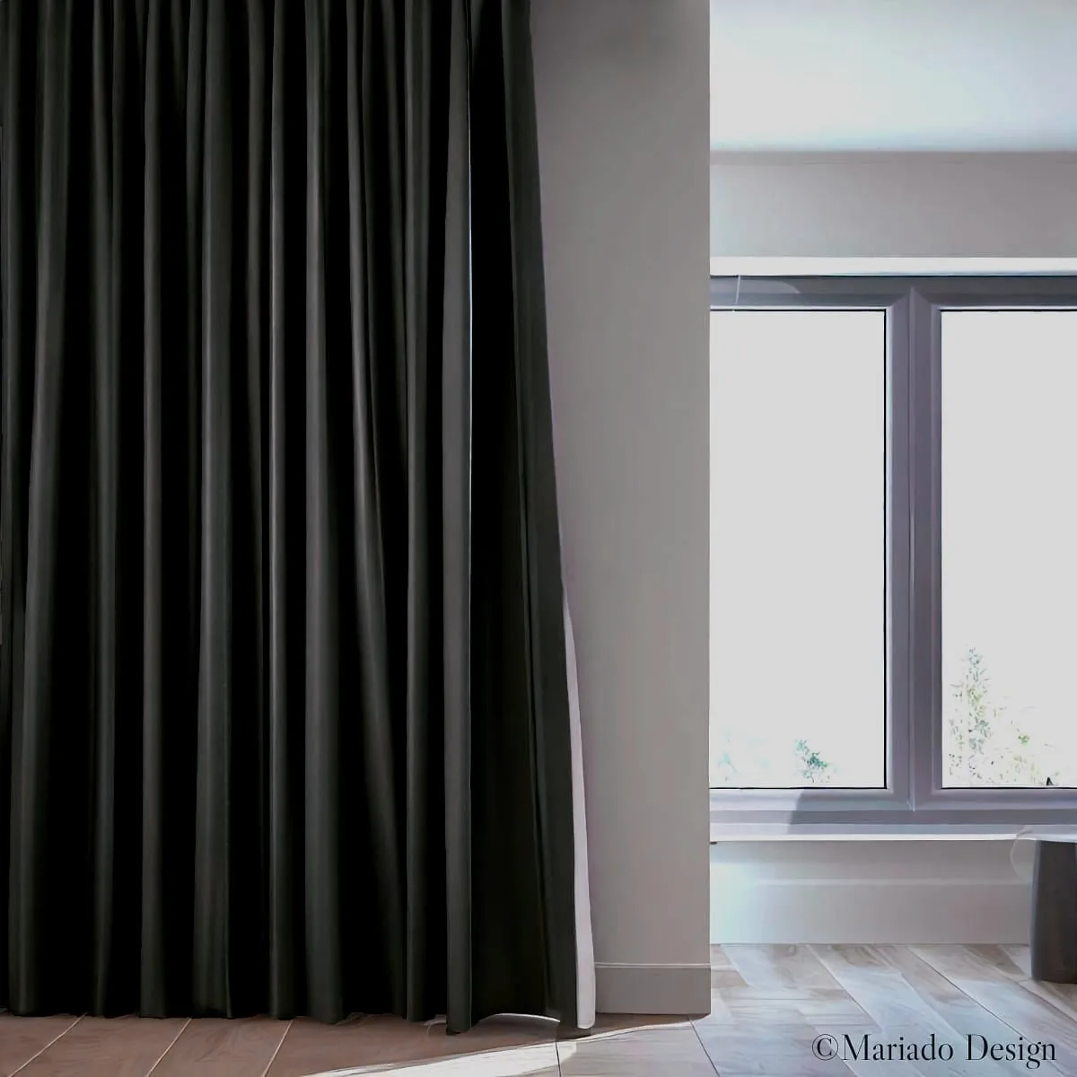 Nachtvorhang schwarz Bild 6
